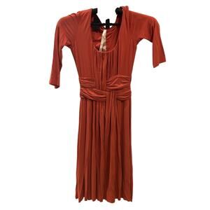 NWT Anthropologie Bailey44 Orange Dress size XS